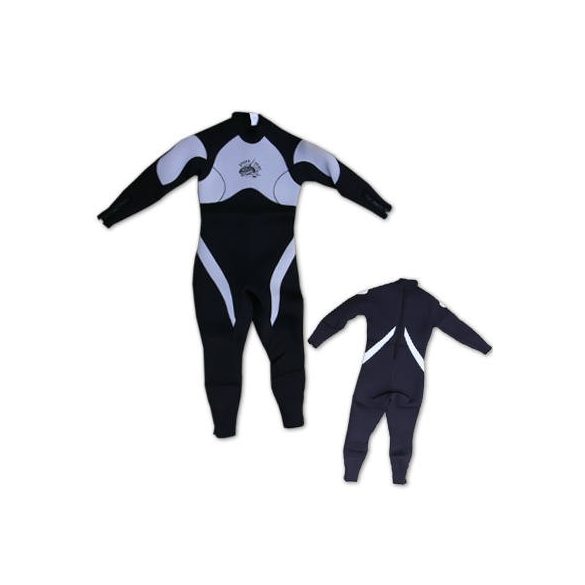 Neopren wetsuit - 5 mm - CR - man - Black-grey