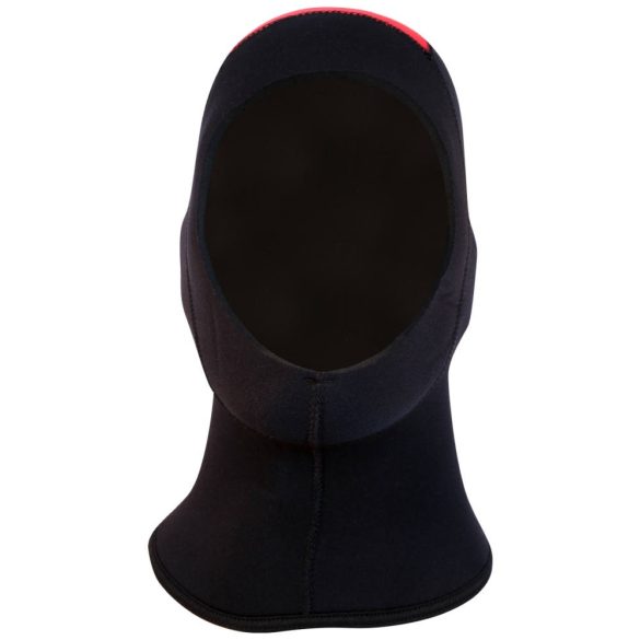 Neoprene hood - 5mm - black-red