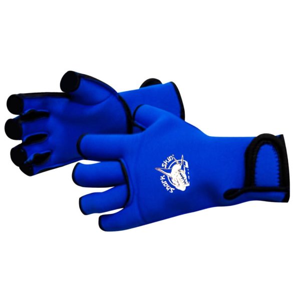 Neoprene gloves - 3mm - Royal blue