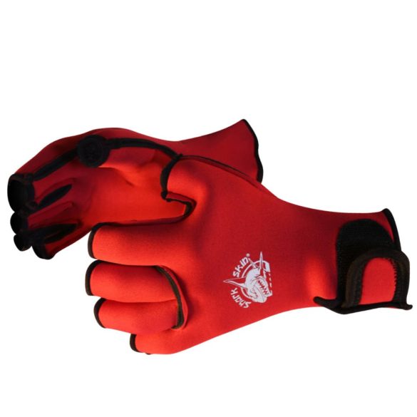 Neoprene gloves - 3mm - Red