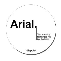 Mouse pad - Arial 