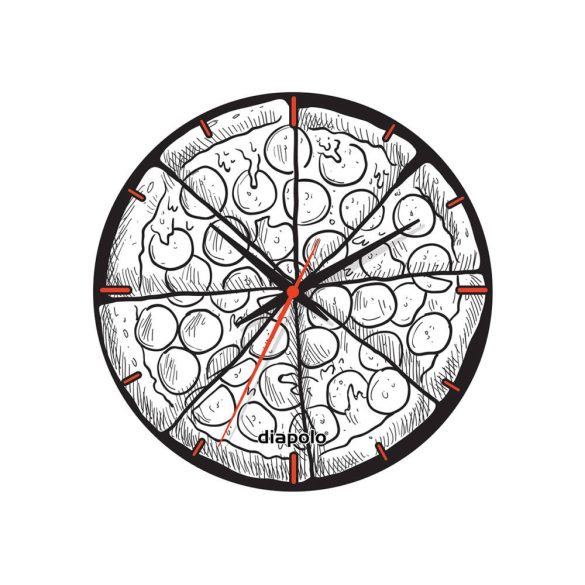 Wall Clock - Pizza