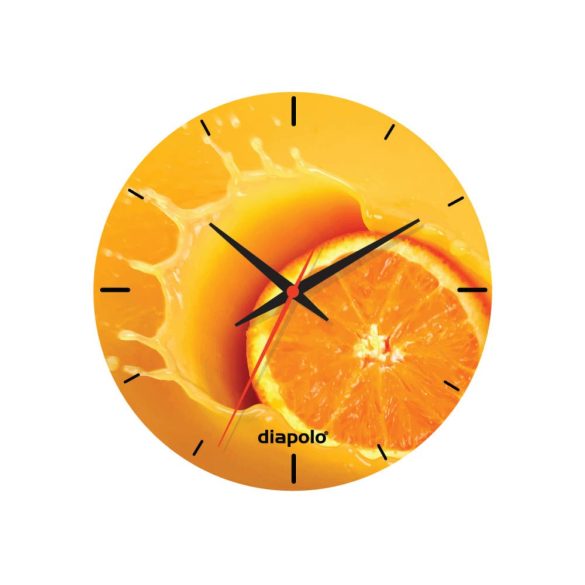 Wall Clock - Orange