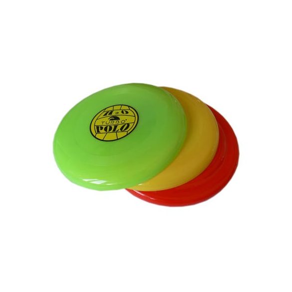 Frisbi in verschiedene Fraben
