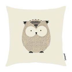 Kissenbezug-Owl