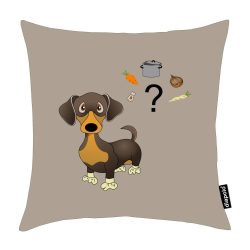 Kissenbezug-Dachshund