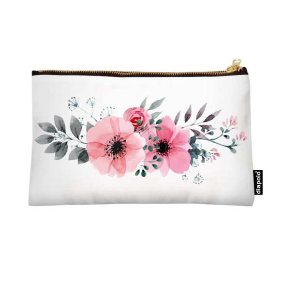 Pouch - Watercolor Flowers