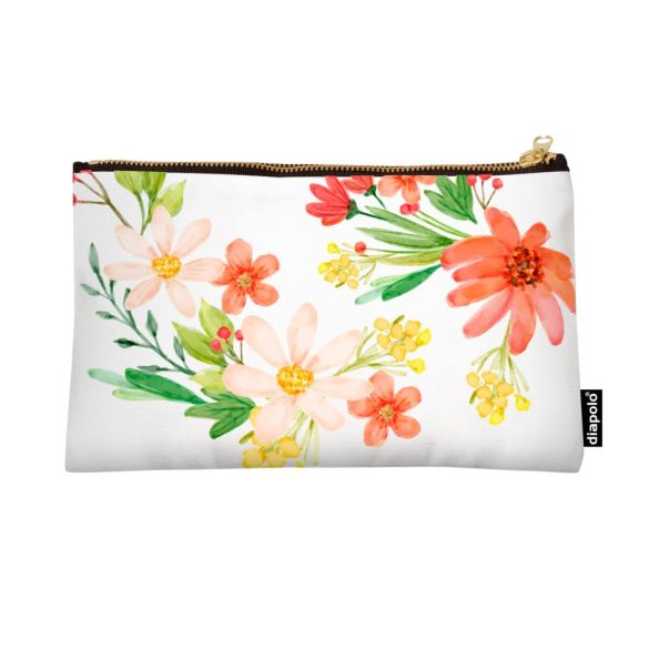 Pouch - Watercolor Flowers - 2
