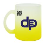 Glasbecher 3dl, gelb
