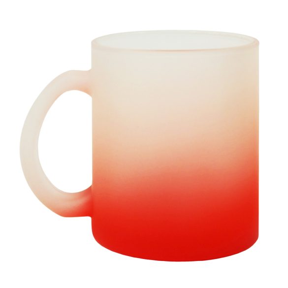 Glasbecher 3dl, rot