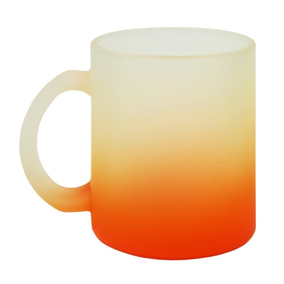 Glasbecher 3dl, orange