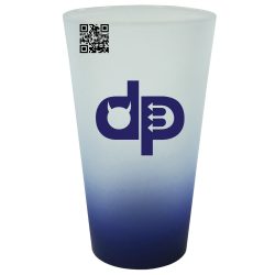 Glass cup 5dl, dark blau