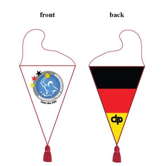 German National Water Polo Team - Table Flag