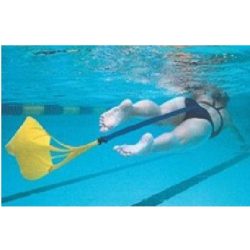 Schwimmgurt mit Bremschirm und Elastikband 16" (40 cm)